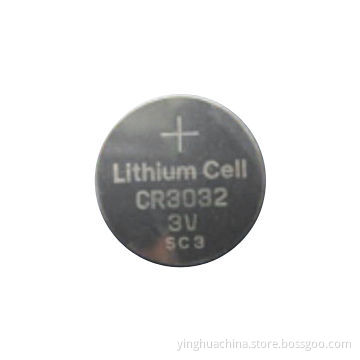 CR3032 Button Cell Lithium Battery/3V/520mAh Weight 8g, SGS/CE/UL/RoHS Certified, Coin Shape